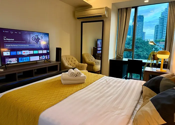 Cozy Spacious 1br 3pax Gardenview, 700m Bts Thonglo, Samitivej, Skv49, Fast Wifi アパート