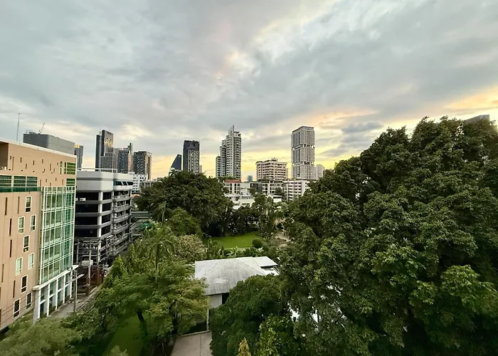Cozy Spacious 1br 3pax Gardenview, 700m Bts Thonglo, Samitivej, Skv49, Fast Wifi アパート