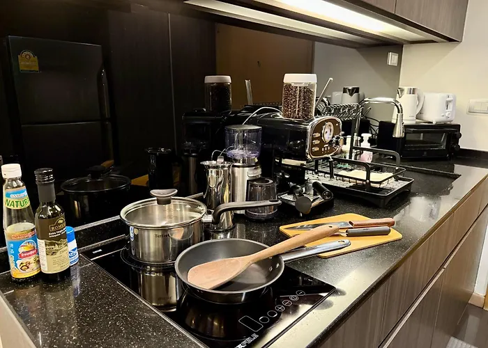 Cozy Spacious 1br 3pax Gardenview, 700m Bts Thonglo, Samitivej, Skv49, Fast Wifi アパート