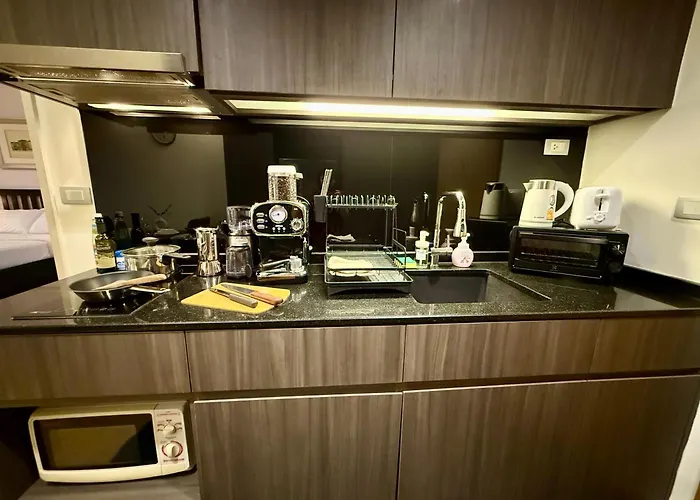 Cozy Spacious 1br 3pax Gardenview, 700m Bts Thonglo, Samitivej, Skv49, Fast Wifi バンコク都